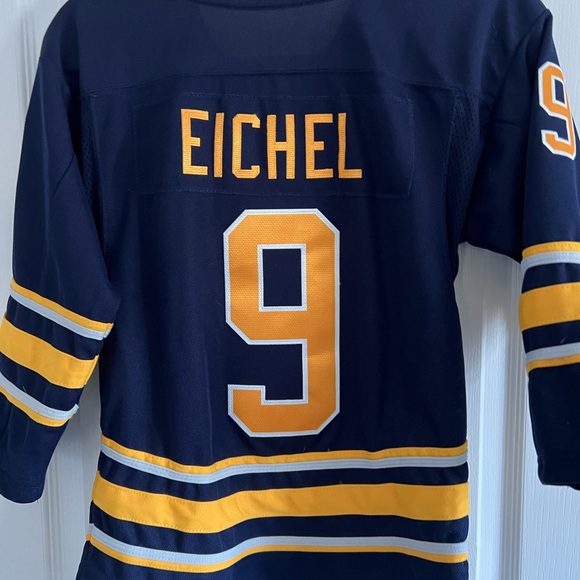 New No Tags Jack Eichel Buffalo Sabres NHL Jersey Kids S-M 🦬 - Picture 4 of 8